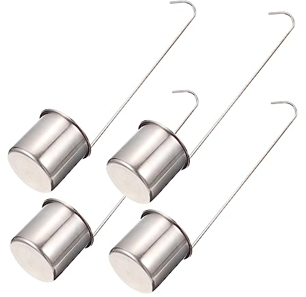 Louche À Vin En Acier Inoxydable Avec Passoire Et Cuillère De Cuisine Pour Sauce À Lhuile Manche Argenté Construction Solide Facile À Utiliser