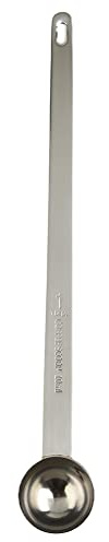 Juego de cucharas graduadas, juego de cucharas medidoras de café de acero inoxidable para medir condimentos de café, condimentos, harina en polvo (25 ml)