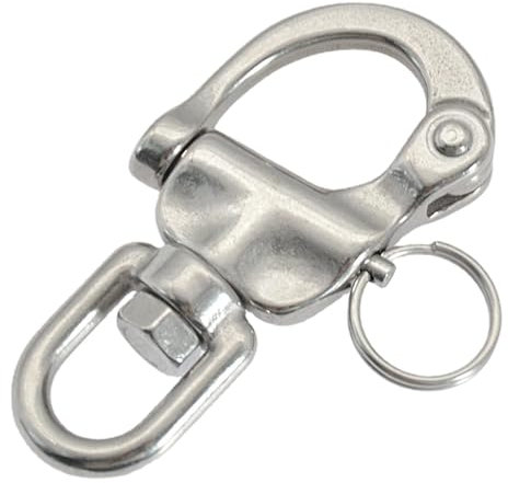 Segelboot-Schäkel, Armband, Schnappschäkel, Edelstahl, Drehgelenk