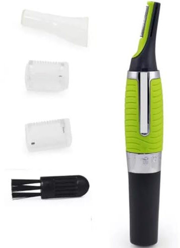 Nose, Ear, Eyebrow Trimmer for Men, Portable Hair Trimmers, Nasal, Neck Hair, Beard, Sideburns, Easy to use, Painless, Precision Hair Trim, Unisex Hair Clipper, Battery Included