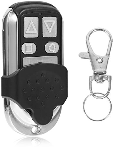 NUOBESTY Telecomando Garage Tasti Wireless Per Apertura Porte Funzione Copia Codice Design Elegante Con Portachiavi Controllo Remoto Per Telecomandi Codice Fisso