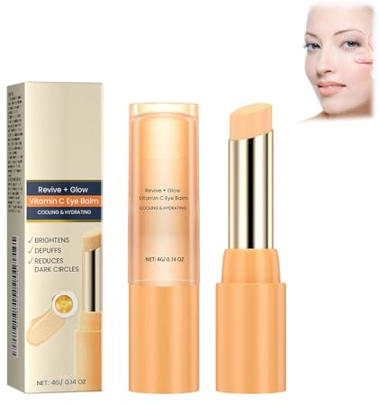 Augenbalsam mit Vitamin C hellt auf und reduziert Schwellungen, Multi-Correxion Hydrating Eye Stick für Augenringe und Schwellungen, Feuchtigkeitsspendende Feuchtigkeitscreme Retinol (2pcs)