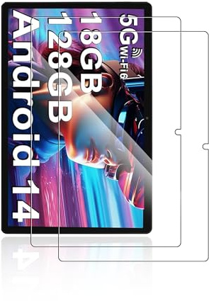 yystao Lot de 2 films de protection d'écran en verre trempé 9H pour tablette DMOAO D3 10, résistant aux rayures, sensible au toucher, haute définition