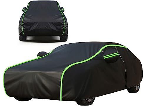 Autoabdeckung Vollgarage für Ford Mondeo 4 Kombi 2007-2014(483,7x188,6x151,2cm),wasserdichte Autoabdeckung, Vollgarage, atmungsaktives neues Material, seitlicher Reißverschluss