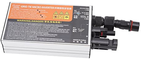 GLOGLOW Grid Tie Solar Wechselrichter mit Hoher Umwandlungsrate für Erzeugungssysteme AC220V, Umwandlungsrate für Erzeugungssysteme AC220V, Aluminiumlegierungmaterial für Kleine Solar (PVGS-350W