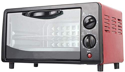 800W Compact Microwave Oven with Grill Plate & Food Rack, Adjustable Temperature, 60-Minute Timer, Countertop Design for Small Kitchens