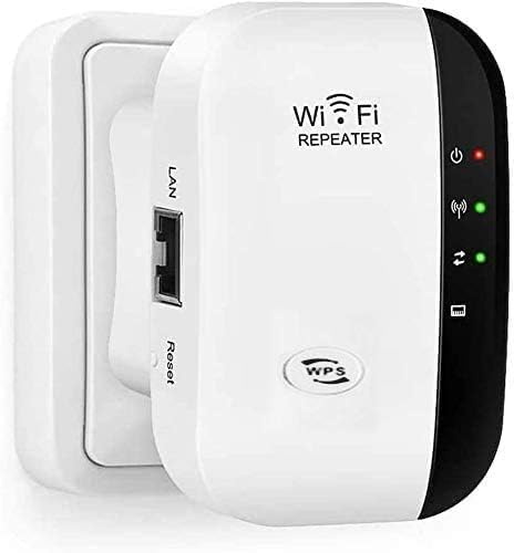 2026 Newest WiFi Extender, WiFi Booster, WiFi Repeater, Covers Up to 3000 Sq.ft and 45 Devices, Internet Booster - with Ethernet Port, Quick Setup, Home Wireless Signal Booster, UK plug (White)