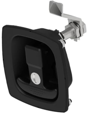 predolo Cerradura de Compresión Plegable para Caja de Herramientas, Cerradura de Manija Plegable para Caja, Fácil Instalación para Barco O RV