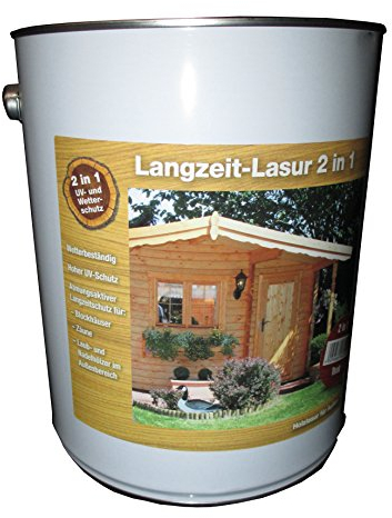 Sinus Langzeit-Lasur 2 in 1 - 5 Liter - Teak