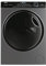 Haier I-Pro Series 5 Freestanding Washer Dryer, 10 Kg Wash + 6 Kg Dry, 1400 RPM, Direct Motion Motor, Wi-Fi, I-Refresh & Anti-Bacterial Treatment, Anthracite, 60x62x85 cm - HWD100-B14959S8NU1