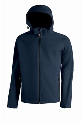 U-POWER | Giacca da Lavoro Uomo con Zip KYRA, Softshell Mechanical Stretch, Traspirante e Idrorepellente, 100% poliestere
