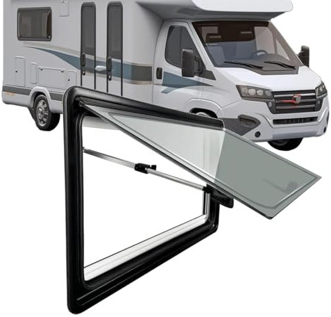 Motorhome windows, camper windows, caravan windows, camper windows, roof windows, camper vans, vent windows for campers, motorhomes, trailers and marine,500 * 400mm