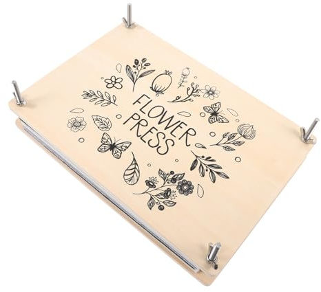 DOITOOL Blumenpress-set Für Diy Pflanzenproben Werkzeugset Zum Pressen Getrockneter Blumen Und Wiederverwendbare Pressplatte Für Konservierung Und Gestaltung