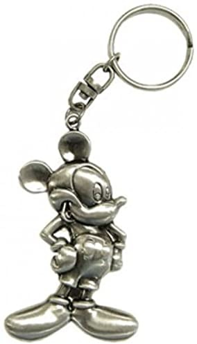 Disney Porte-clés Mickey 2D classique en étain, multicolore, 2,5 cm