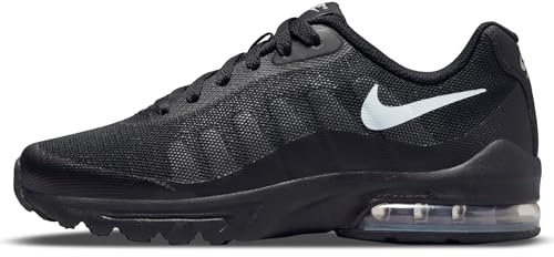 Nike Mädchen Air Max Invigor (Gs) Laufschuhe, Schwarz Black Wolf Grey 003, 37.5 EU