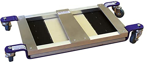 Karl Dahm Knieroller inkl. Alurahmen I Robustes Rollbrett zum optimalen Verlegen von Böden I Ideal zur Verwendung Knieschoner Protector – 11186