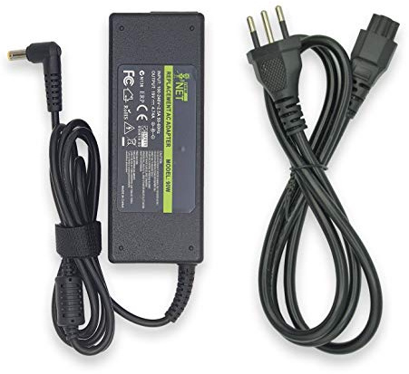 Netzteil Ladegerät 19V 4,74A 90W für Acer ADP-90MD H | ADP-90SB BB | PA-1900-04 | PA-1900-05 | PA-1900-32 | PA-1650-02 | Aspire 5720G 5720Z 5738ZG 5741G 5910G 5920G - Stecker 5,5mm x 1,7mm