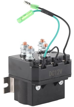 Solenoide Para Cabrestante UTV 1500‑5000lb Relé Contactor Compatible Con Winches De Alto Rendimiento Y Sistemas Eléctricos Robustos Para Uso Intensivo En Terrenos Difíciles