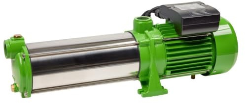 CHM GmbH® Kreiselpumpe 380 Volt Edelstahl 11 Bar Druck 6000 L/h Gartenpumpe 2200 Watt mit Edelstahl Schaufelräder Wasserpumpe