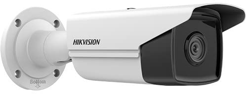 Hikvision Telecamera IP AcuSense da 8,0 MP, obiettivo da 2,8 mm, IR 80m, SDcard DS-2CD2T83G2-4I-2,8mm