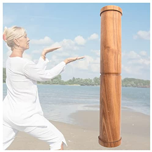 LXLZYXSF TaijiTai Chi Kungfu Lineal Stock Hölzern Tai Chi Herrscher Kampfsport-Stick Kungfu Übungsstange, Qigong-Trainingsausrüstung, Geschenk Für Freunde