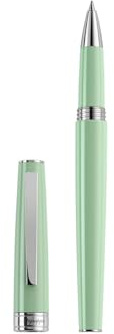 Montegrappa Tintenroller Armonia aus Edelstahl in der Farbe Neo Mint, ISA1RRAG