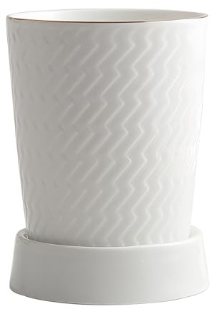 Dowbom Escurridor de cubiertos de cerámica para palillos, estante de drenaje, soporte para cubiertos con asa, soporte para palillos para cocina (A)