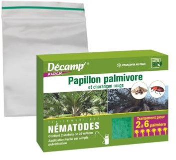 Décamp' - Nématodes contre le Charançon rouge du palmier - 50 millions