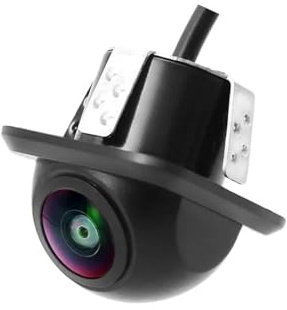 Backup Kamera Rückfahrkamera mit Nachtsichtfunktion, automatischem Einparkassistenten, CCD-Sensor, wasserdicht, 170°-HD-Video, Fischaugenobjektiv Rückkamera