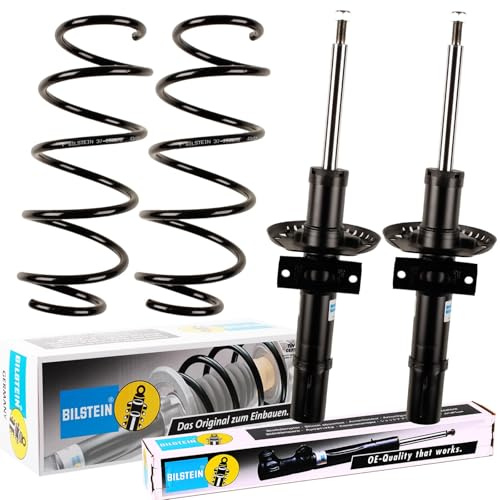 2x Bilstein B4 Stossdämpfer + Federn vorne | 22-105813 + 37-160678 passend für Fabia I+II Fox