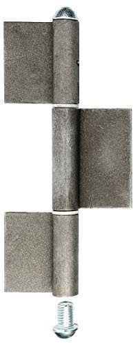 Alberts 414498 Paumelle longue à souder | Type KO8 | acier | hauteur 260 mm | diamètre Ø 16 mm