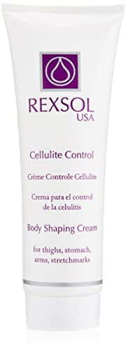REXSOL Cellulite Control Body Shaping Cream | Förfina synligt kroppskonturer | Minimera hudens svampiga utseende | Hjälper till att undvika utseendet av stretchmärken och förlust av fasthet (240 ml/8