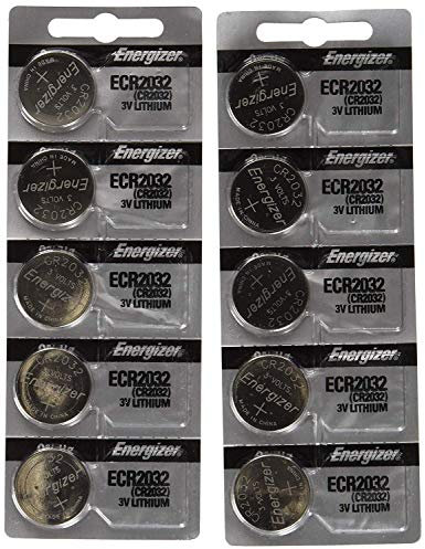 Energizer 2032 Lot de 5 piles au lithium 3 V