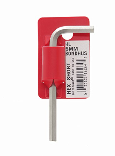 BriteGuard Sechskant-L-Schlüssel, 5,0 mm, kurzer Tag/Barcode