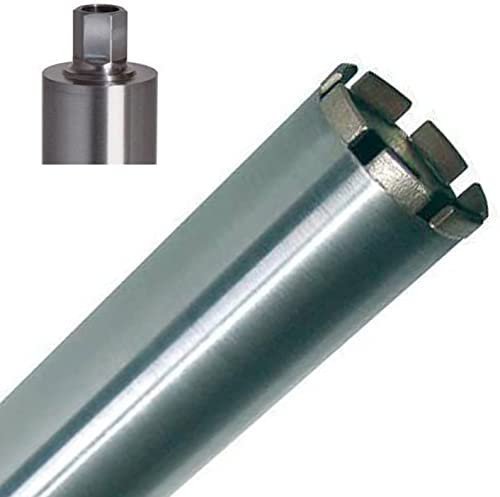 BoDi-TOOLS | Turboschnelle Diamantbohrkrone lasergeschweißt Kernbohrer Bohrkrone Diamant-Bohrer 1 1/4 Zoll mit 420 mm Nutzlänge für Stahlbeton, Beton & Mauerwerk (Laser-Dach 42 mm)