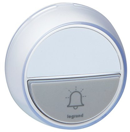 Sonnette IP44 pour kit Carillon Confort - Blanc