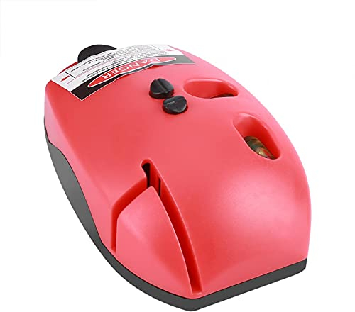 Mumisuto Laser LV09 2 Lines Vertical Horizontal Infrared Laser Level Right Angle Measuring Tool 650nm-680nm for Installing Floors, Framing, Laying Out Tile, Hanging Pictures (Red)