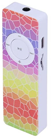 Lecteur MP3 Portable, Haut-Parleur intégré, Prend en Charge jusqu'à 64 Go, Longue Durée de Vie de la Batterie, Compact et Portable pour Le Sport, Les Voyages et Les Affaires. (C)