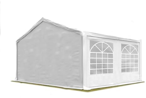 TOOLPORT Tendone per Feste 3x4m Telo in PVC 600 N Impermeabile Montaggio Facile