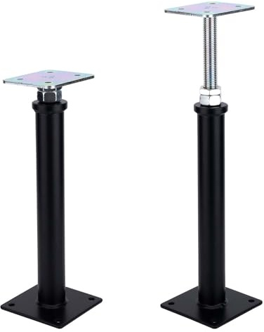 2-Pack Adjustment Floor Jack Post Floor Jack Lift Supports 12.5-16.5 Inch Adjustable House Jack,Adjust Supports,Lift Supports,Mini Screw Jack, Floor Straightener,Level Supports