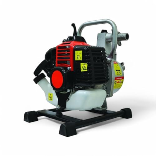 Briconess.com Motopompa autoadescante accensione elettronica cc 32,6 motore 2 tempi a miscela con avviamento a strappo