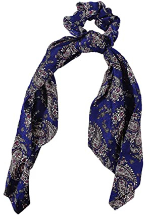 BESTYASH Chiffon Haargummis Zufällige Farbe 3 Stück Retro mit Großem Schal Stilvolle Haarschleifen aus Stoff Halten Haare Sicher bei Alltag und Besonderen Anlässen für Damen
