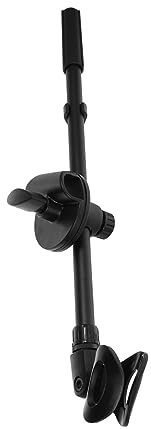 HANABASS Rotating Mic Boom Arm Dual Clip Folding Metal Boom Arm for Gaming and Live Stream Setup