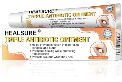 Crema cicatrizante de heridas-20g,Crema cicatrizante delicada, Hypoallergenic, Vegan, Adecuado para abrasiones, cortes y quemaduras