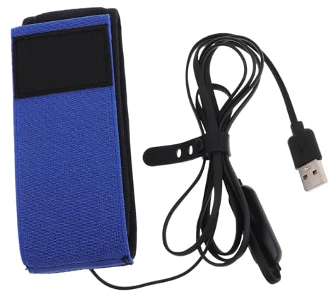 Lurrose Bande Chauffante USB Anti-buée pour Objectif Caméra et Télescope, Chauffage Réglable 3 Niveaux, Ceinture Isolante Adaptée Diamètre 88 Mm, Réchauffeur Condensation Dc5v, Accessoire