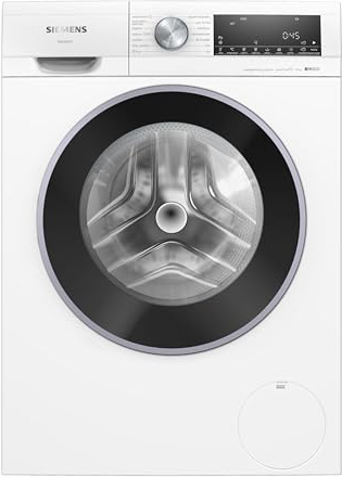 Siemens, Lavadora iQ500, 10kg, Dosificación automática, blanco, WG54G2F1EP | Ahorra detergente y agua en cada lavado con la dosificación inteligente.