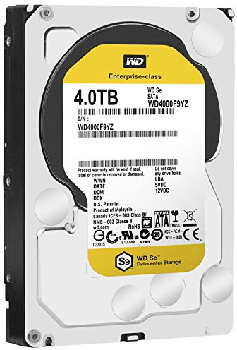 WD Western Digital WD4000F9YZ Disque Dur SE 4 to 3,5 SATA 7200 TR/Min