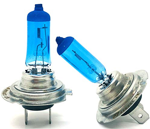 INION 2x Stück H7 55W 12V PX26D Xenon Optik GAS Halogen Lampen Glühlampen Super White Birnen Autolampen Zugelassen im Bereich der StVZO