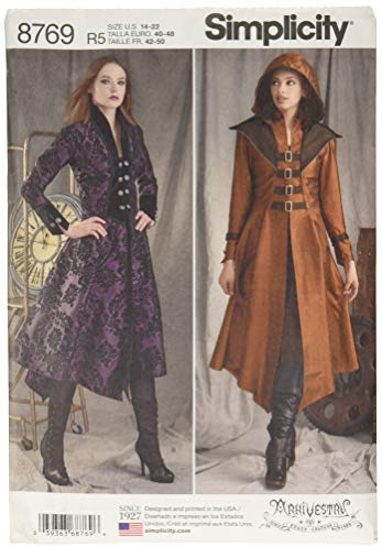 Patron 8769 pour manteaux de costume