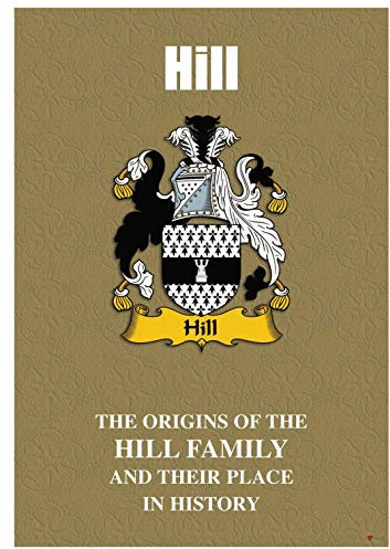 I LUV LTD Hill Anglais Nom de Famille Livret D'histoire avec de Brefs Faits Historiques